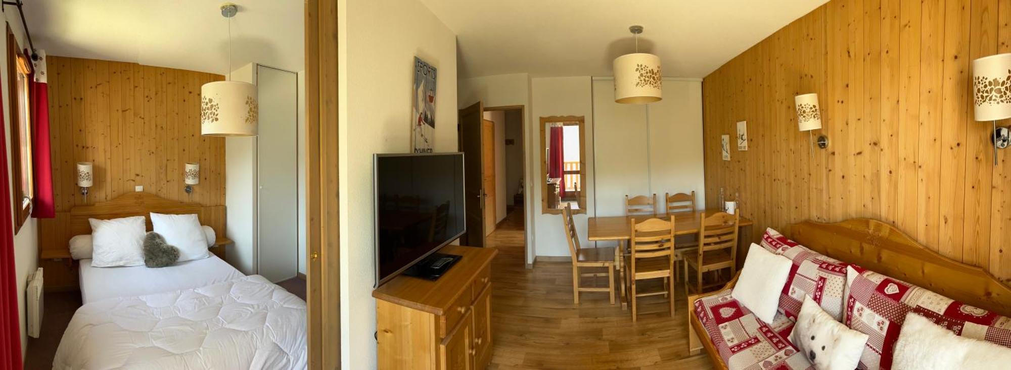 Cosy Montagne Apartment Valmeinier Exterior photo